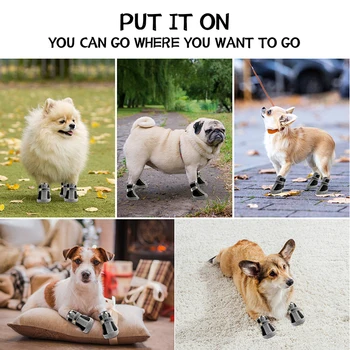 Non-Slip Dog Booties 3