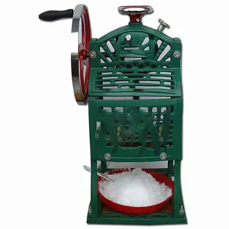 ماكينة صنع الثلج المحمولة من ريترو تشي بي ماروكو، ماكينة كسارة الثلج المنزلية، ماكينة حلاقة يدوية سحق