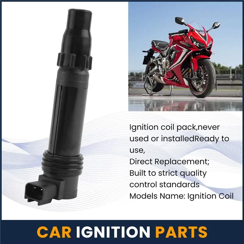 AC34-1 Pcs Motorcycle Ignition Coil For Honda CBR600RR CBR 600RR CBR-600RR CBR600 RR 2003-2020 129700-4510 Parts