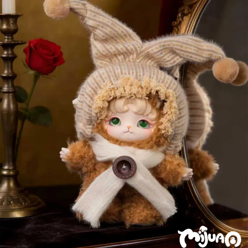 

MiJuan Fluffy Sweet Dream Series Plush Blind Box Vinyl Face Doll Cute Girl Anime Figure Pendant Surprise Gift Mystery Box Trendy