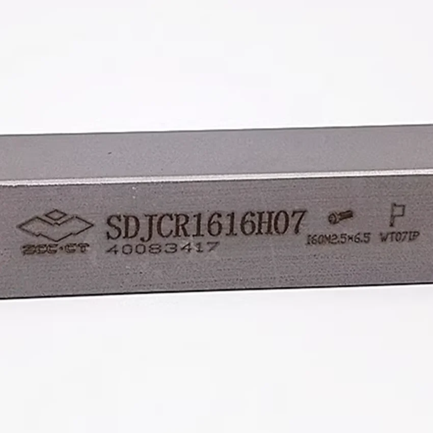 SDJCR1616H07/SDJCL1616H07/SDJCR1616H11/SDJCL1616H11 ZCC.CT External Turning Tool Cutter Bar For DC** inserts 1PCS/BOX