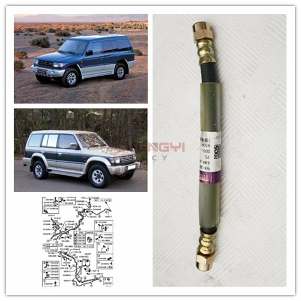 

Gasoline Pump Oil Pipe Hose For Pajero Montero V31W V32W V33W V43W MB621640 MB600698 ﻿