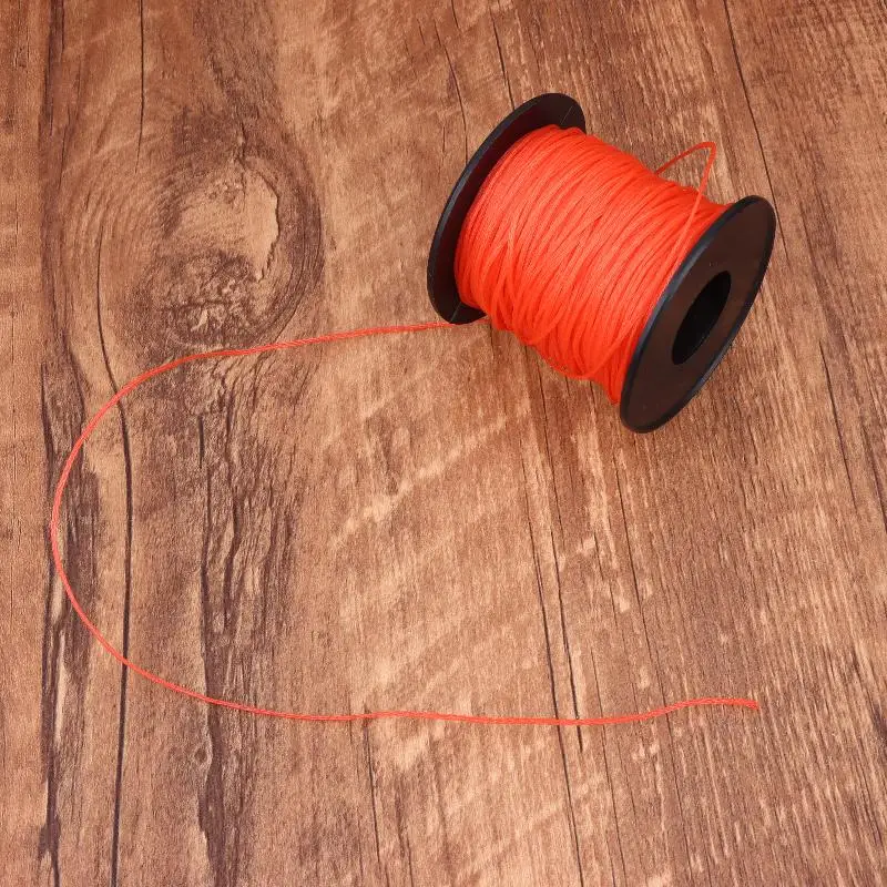 50M/Roll Red Marking Construction Line Mason Line Gardening Crafting Wire Camping Climbing Camping Rope Hiking Clothesline - view 3