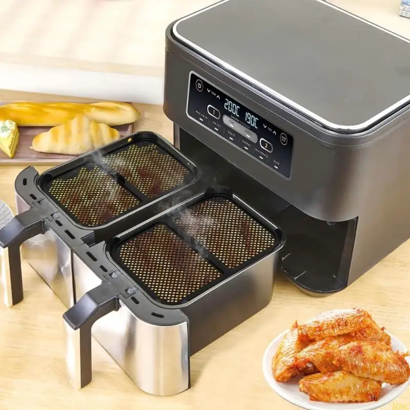 A0NC Air Fryers chống dầu bao gồm các chất bảo vệ silicon an toàn cho máy rửa chén phụ kiện