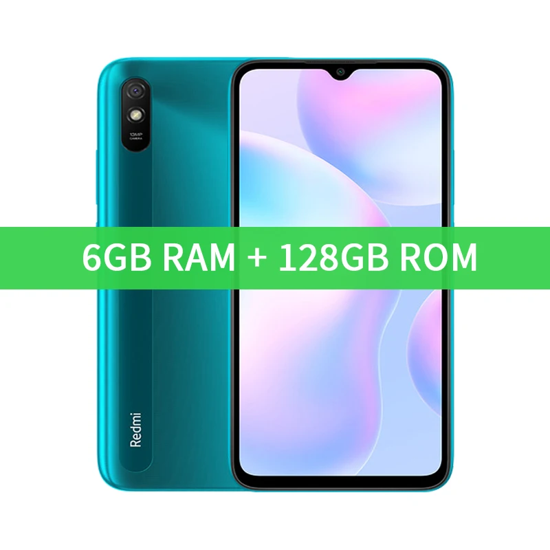 Smartphone Xiaomi Redmi 9A Global Rom 4GB/6GB 64GB/128GB 5000mAh 6.53 inch MTK Helio G25 Octa Core 13MP 4G Smartphone used phone