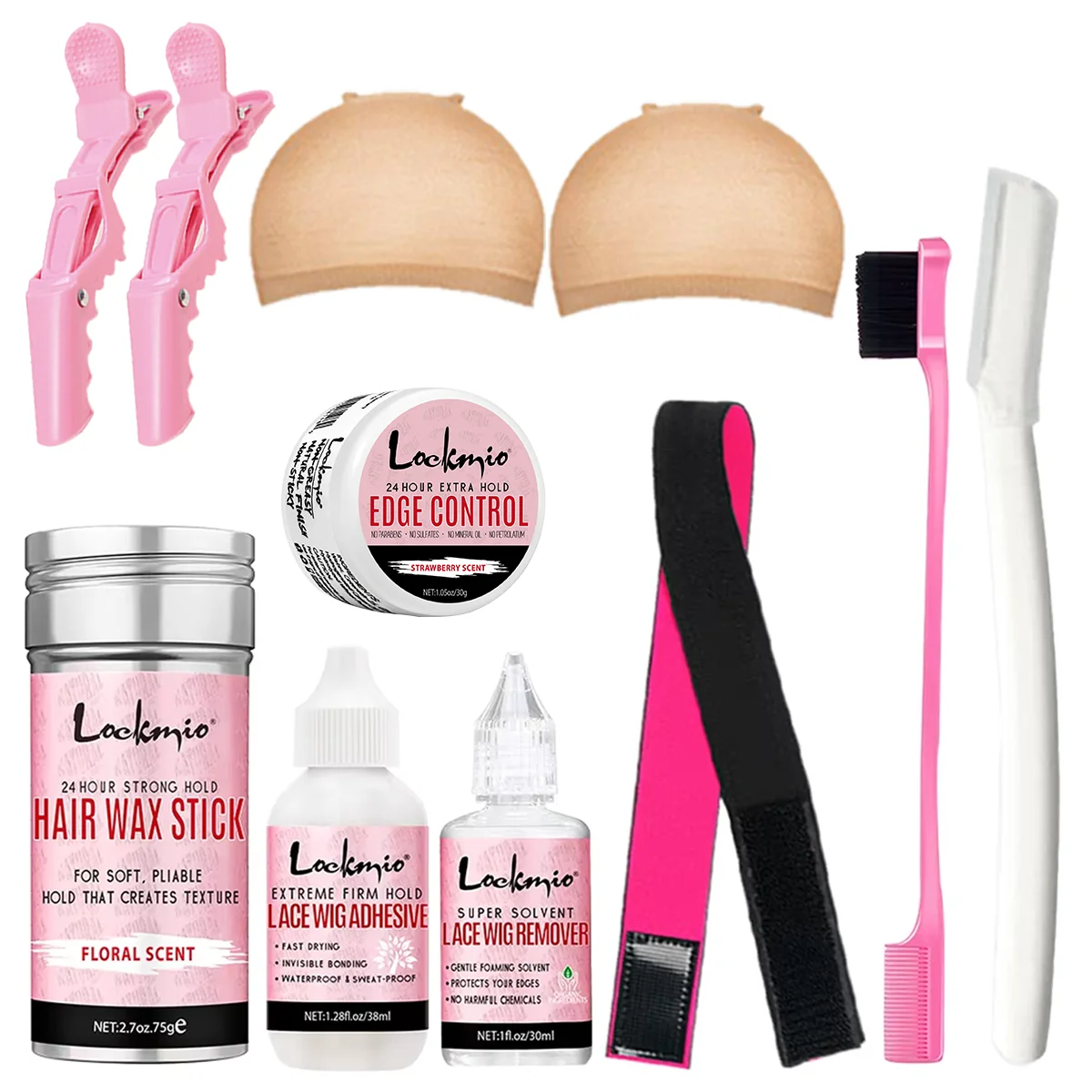 

Hair Wax Stick Slick Broken Back Wax Edge Control Gel Waterproof Invisible Lace Adhesive Wig Glue & Remover Styling Accessories