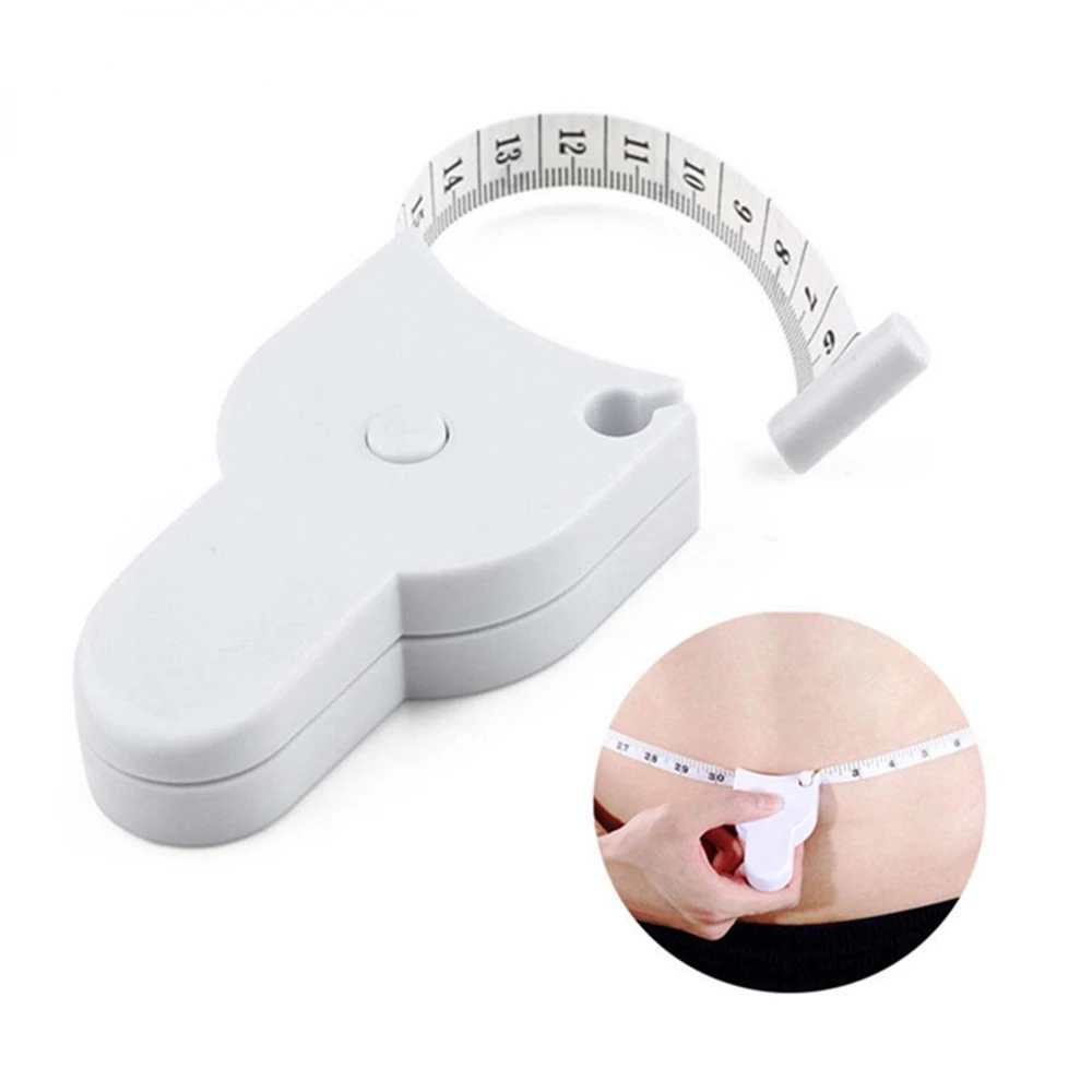

150CM Body Fat Weight Loss Measure Caliper Measuring Tape Gauging Tool Retractable Ruler For Fitness Accurate Tool
