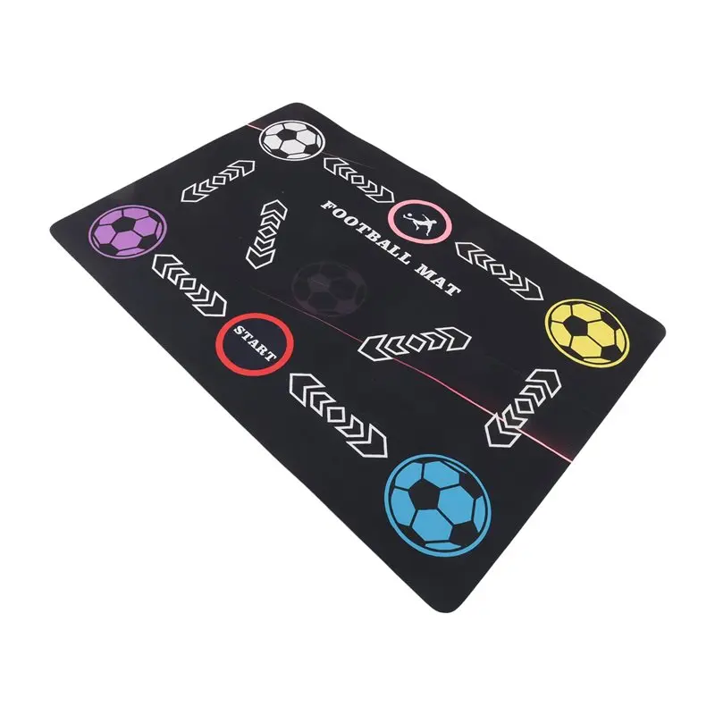 

Budget-Friendly Durable Non-Slip Football Training Mat - Silent Footwork Practice For Soccer Players Of All Levels