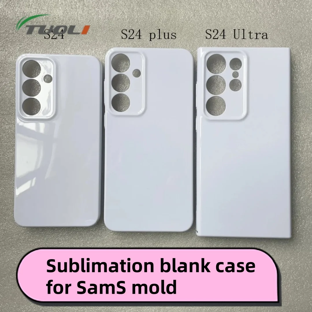 TUOLI 20 Pieces 3D Film Blank Sublimation Phone Case for Samsung Galaxy S22 S23 S24 Plus S25 Ultra DIY Custom Glossy Case
