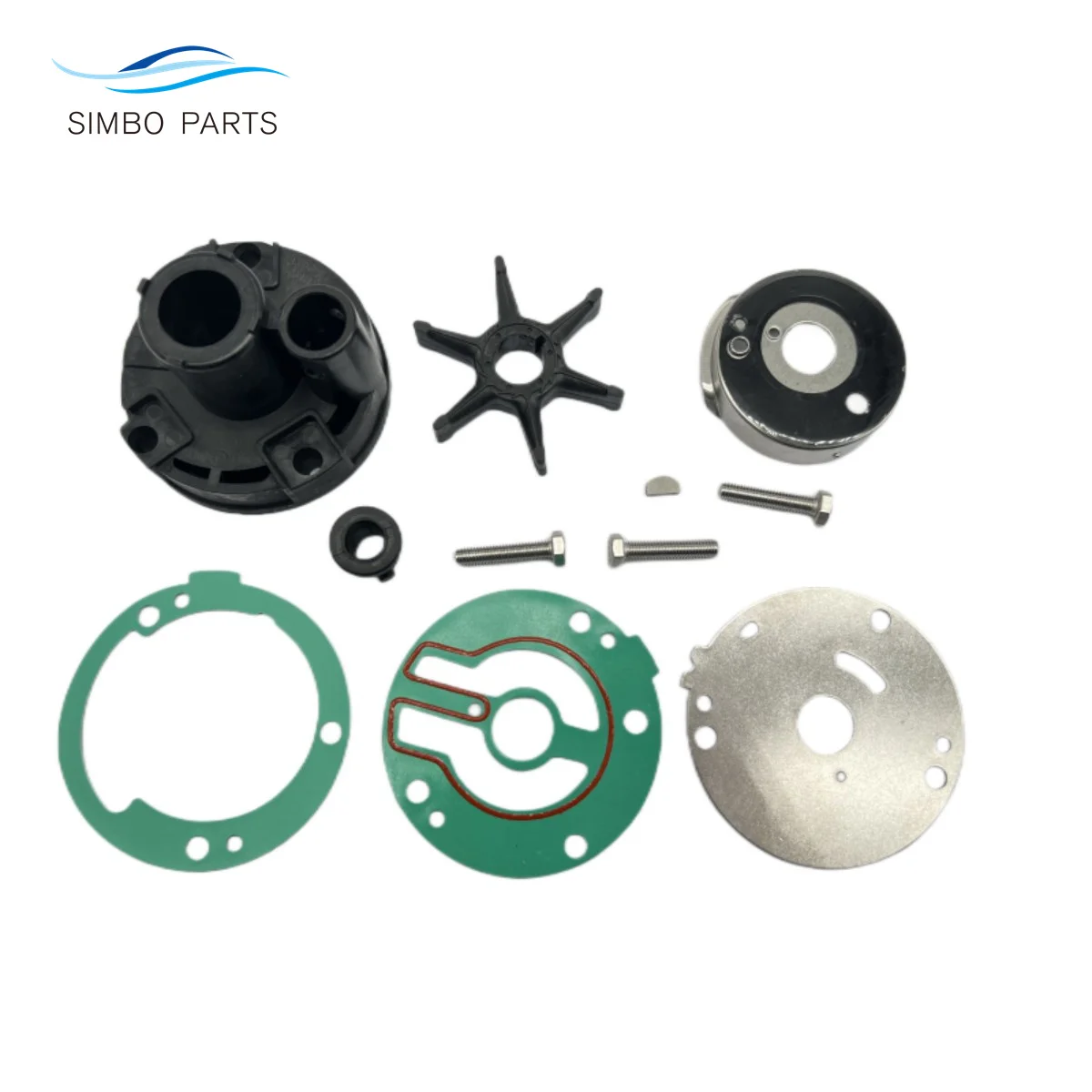 

47-84797M Water Pump Impeller Repair Kit For Mariner 20 25 28 30 HP Outboard 47-81604M 47-42431M 47-84829M 47-97793M 47-81242M