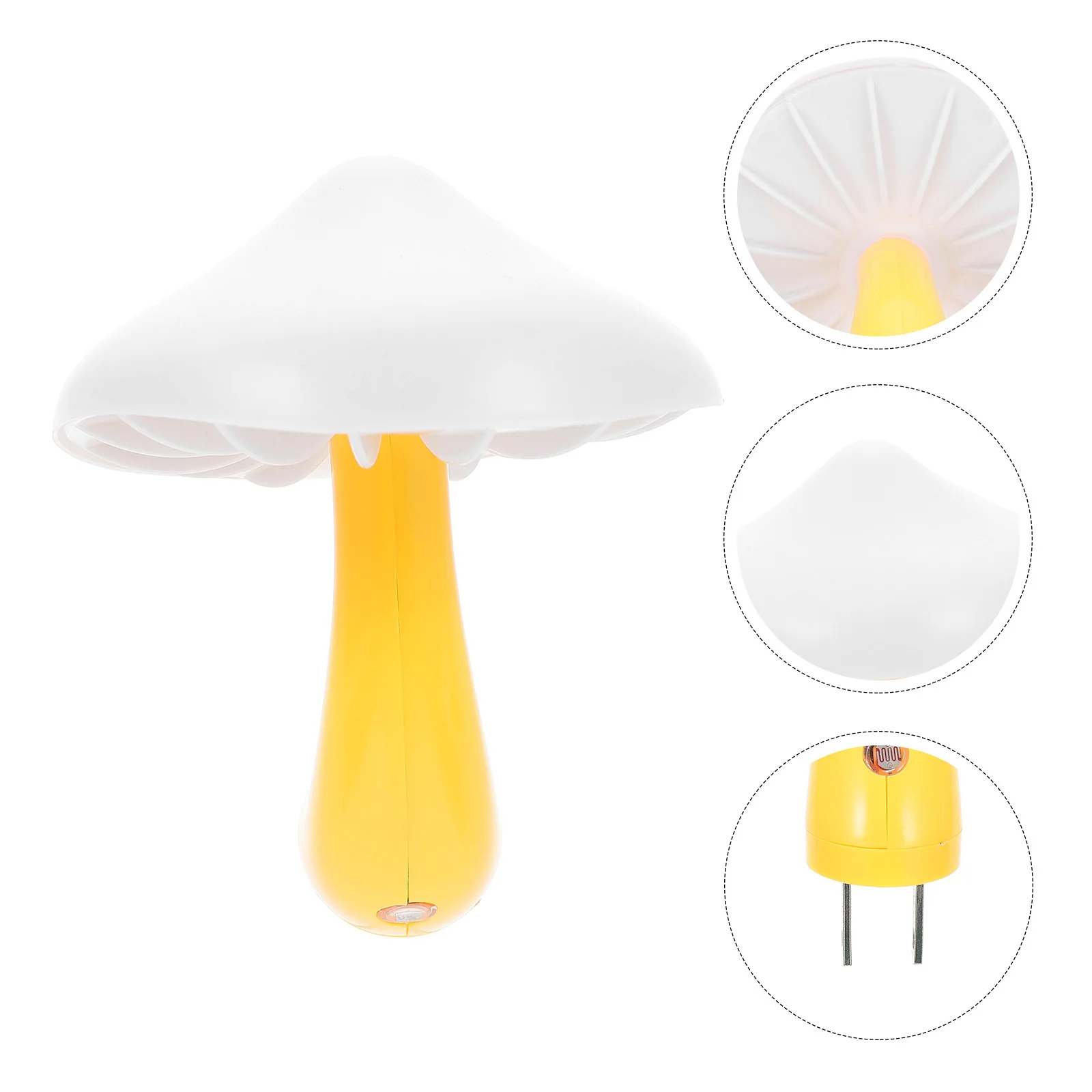 

2pcs Led Light Bedside Modern Sensor Lamp Mushroom Shaped For Home Mushroom Night Light Hotel Indoor Decorative Night Lamp