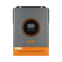 PowMr 6200W 48V Pure Sine Wave Inverter Off-Grid Hybrid Solar Inverter MPPT 120A Controller Max.PV 500V SEL GEL FLD AGM LiFePo4