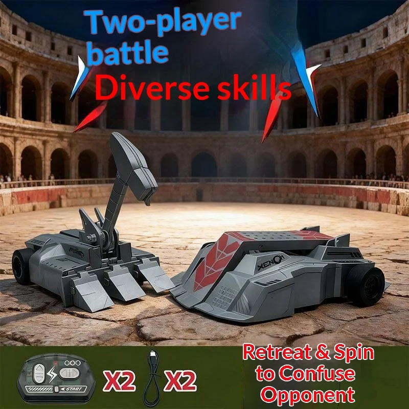 

Enigma Remote Control Battle Robot Alloy Armor Magnetic Design Competitive Two Player Combat For Hobby Enthusiasts