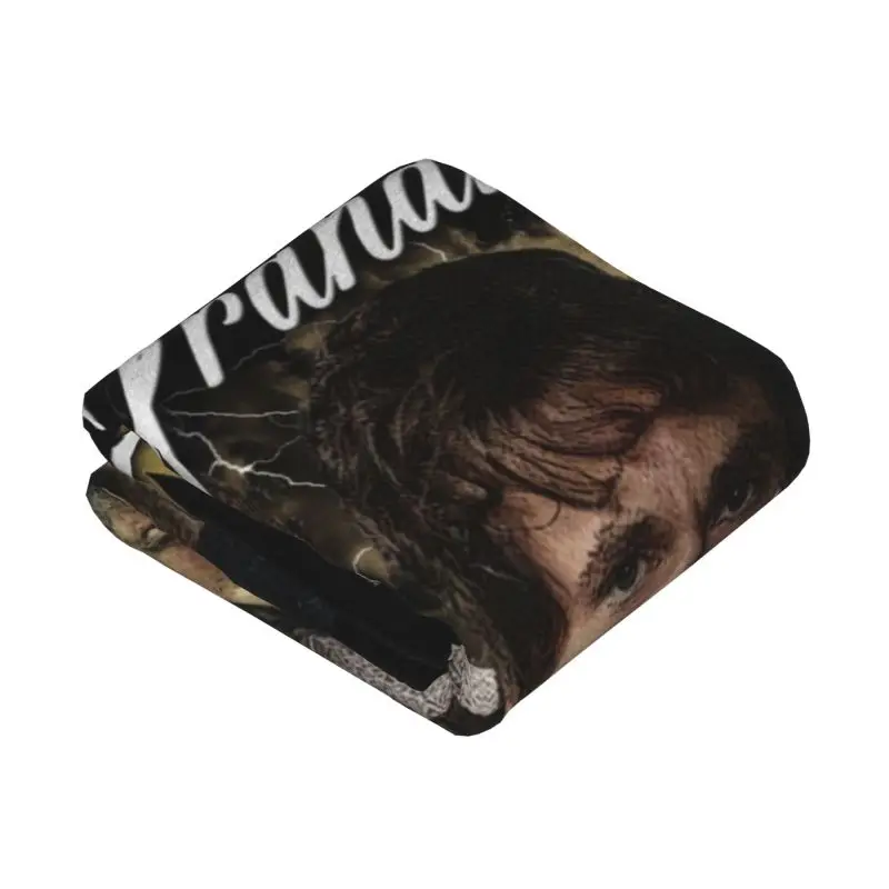 Custom Will Graham Horror Movie Hannibal Blanket Warm Fleece Soft Flannel Throw Blankets for Bedroom Couch Outdoor Spring