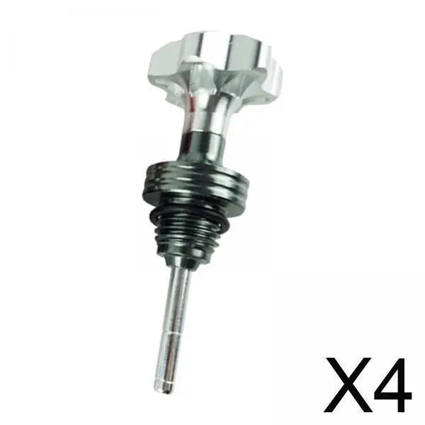 

Professional Aluminum Alloy Motorbike Oil Dipstick Cap Universal Fit Easy Install Oil Tank Gauge for 125cc Scooter