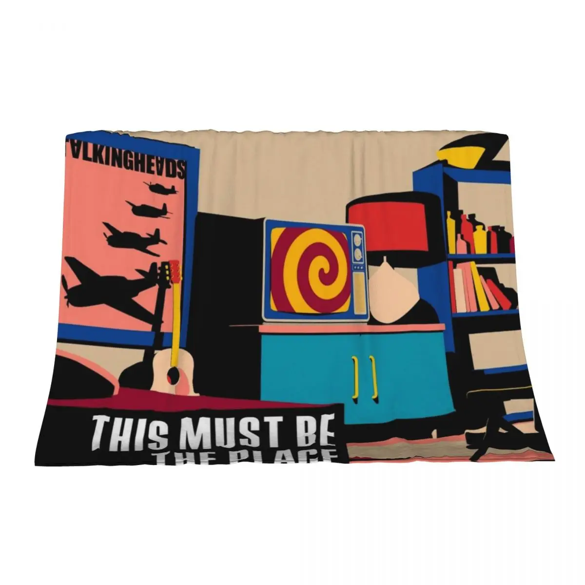 

Talking Heads - This Must Be The Place Throw Blanket Multi-Purpose Bed Fashionable warm winter decorative Blankets