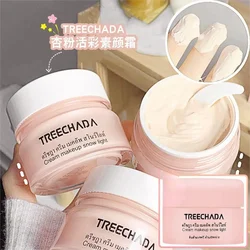 Thailand TREECHADA Face Cream TR Foundation Concealer Brightening Moisturizing Soften Nude Makeup Whitening Cosmetic Rare Beauty