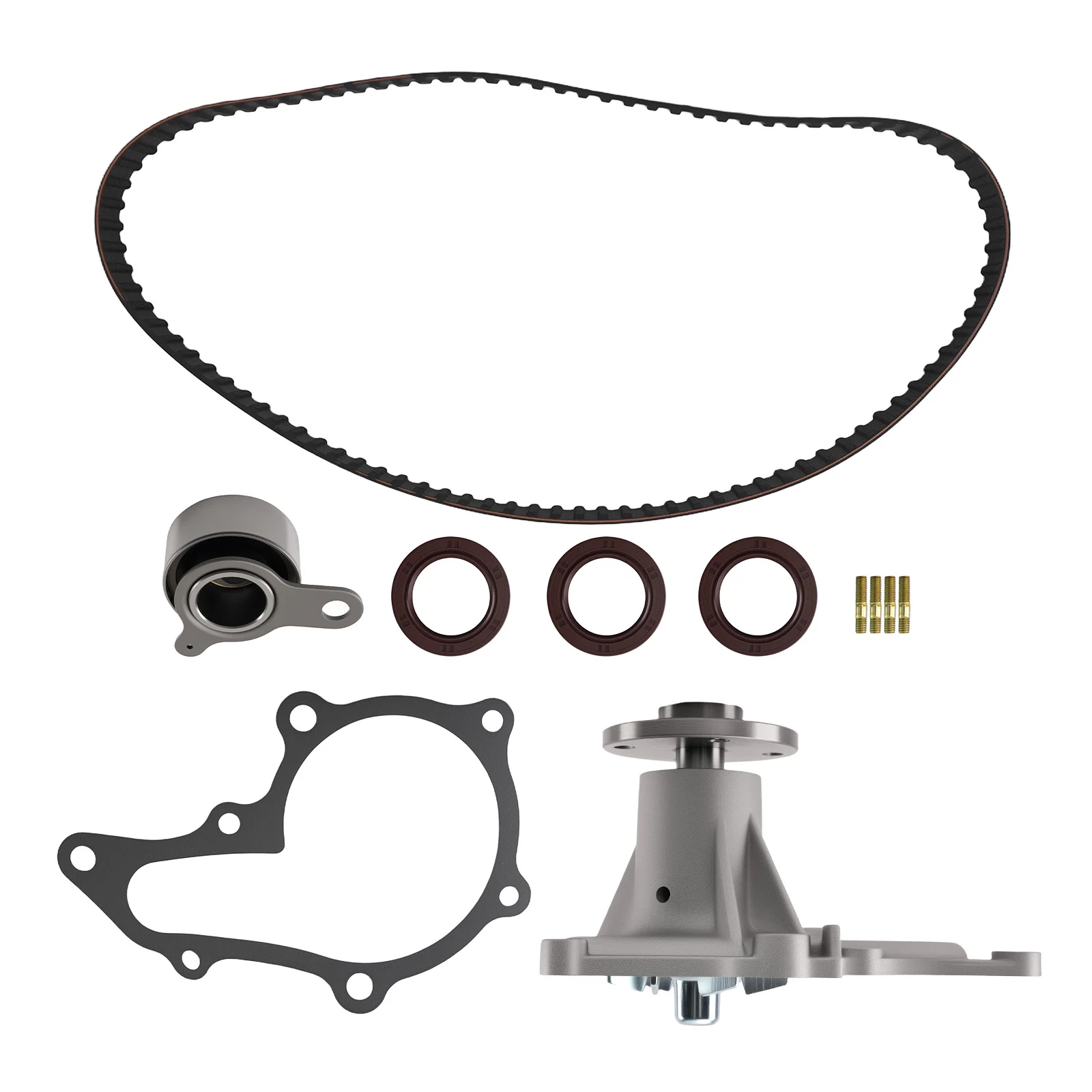 

Timing Belt Kit Water Pump Set for Toyota Corolla 1.6L 88-92 with Oil Seals