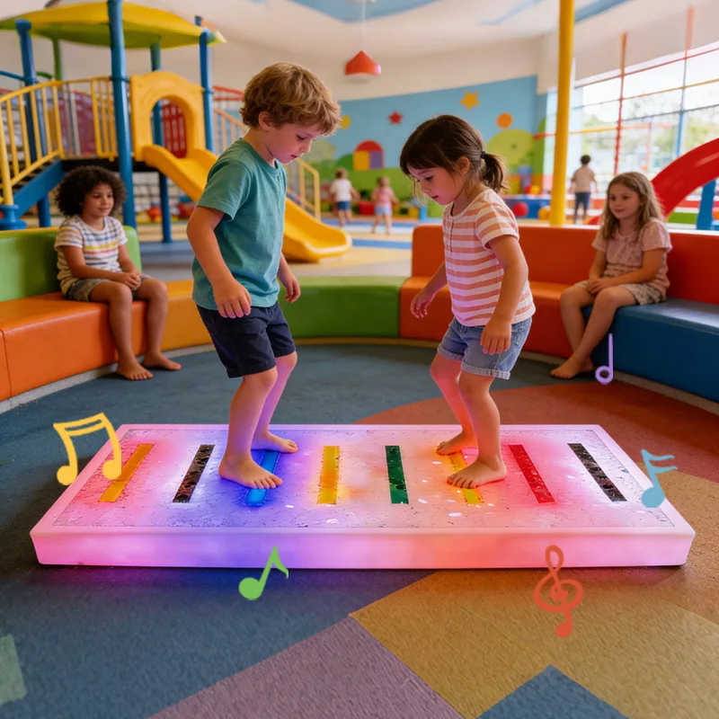 

Children's stage interactive board Intonation enlightenment Musical sense cultivation Multifunctional touch light-emitting board
