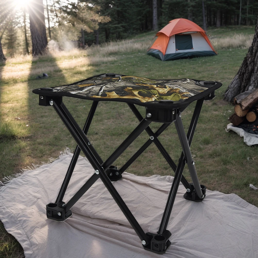 

Мини-складной стул для кемпинга, портативный, нескользящий, легкий, маленький, складной стул для рыбалки, пляжа, сада