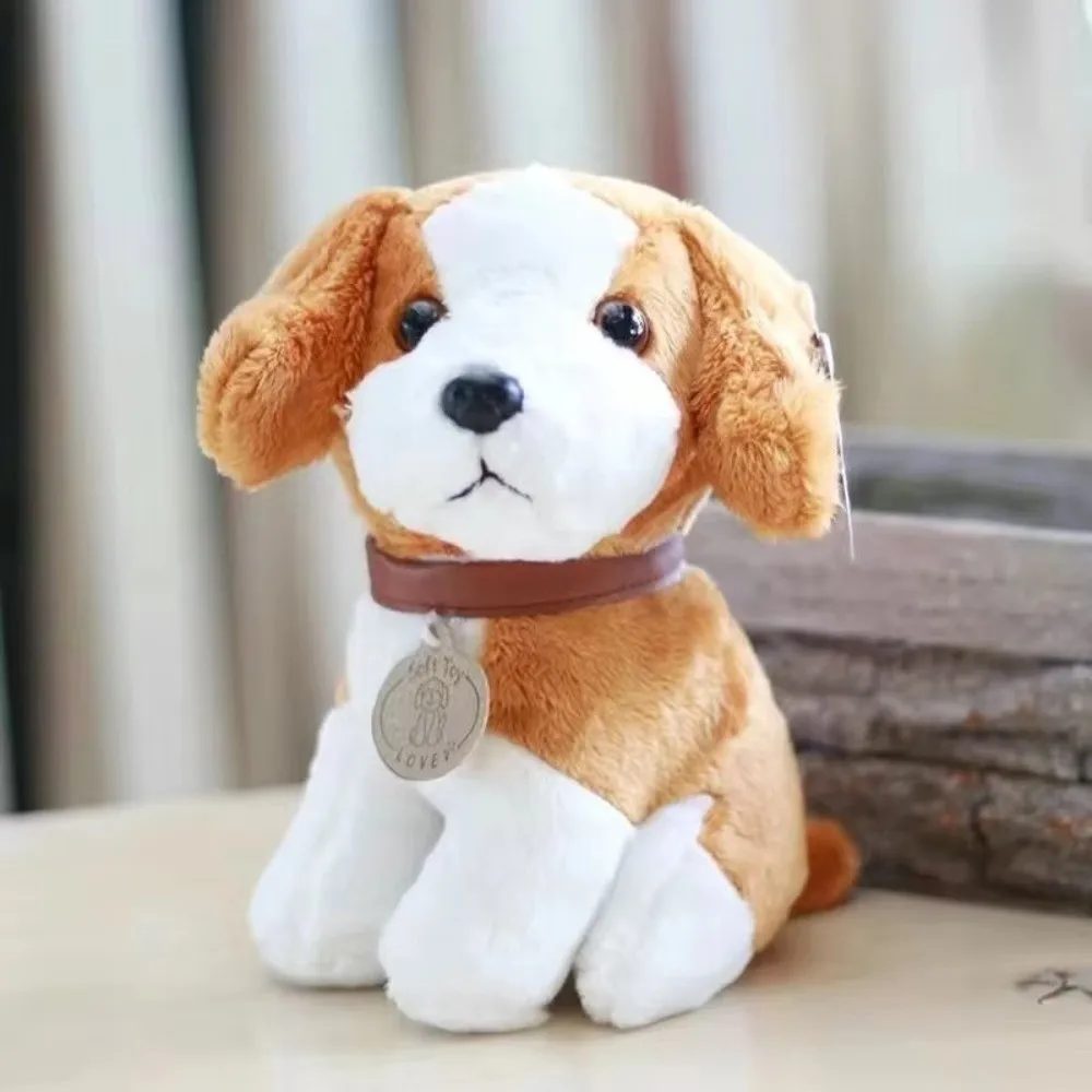 20CM Pluche Metgezel Pop Kleine Hond Husky Golden Retriever Pop Knuffeldier Kussen Schattige Puppy Dieren Knuffel