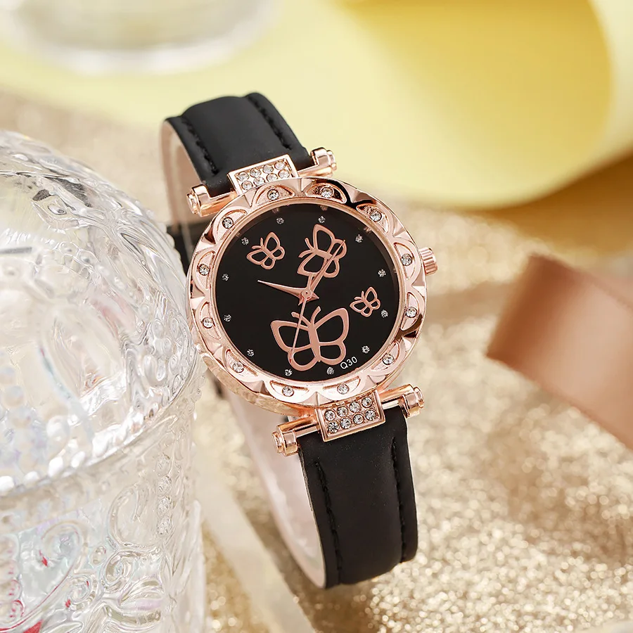 New Butterfly Watch Women's Watch Quartz Trendy Fashion Korean Edition Casual Women's Watch