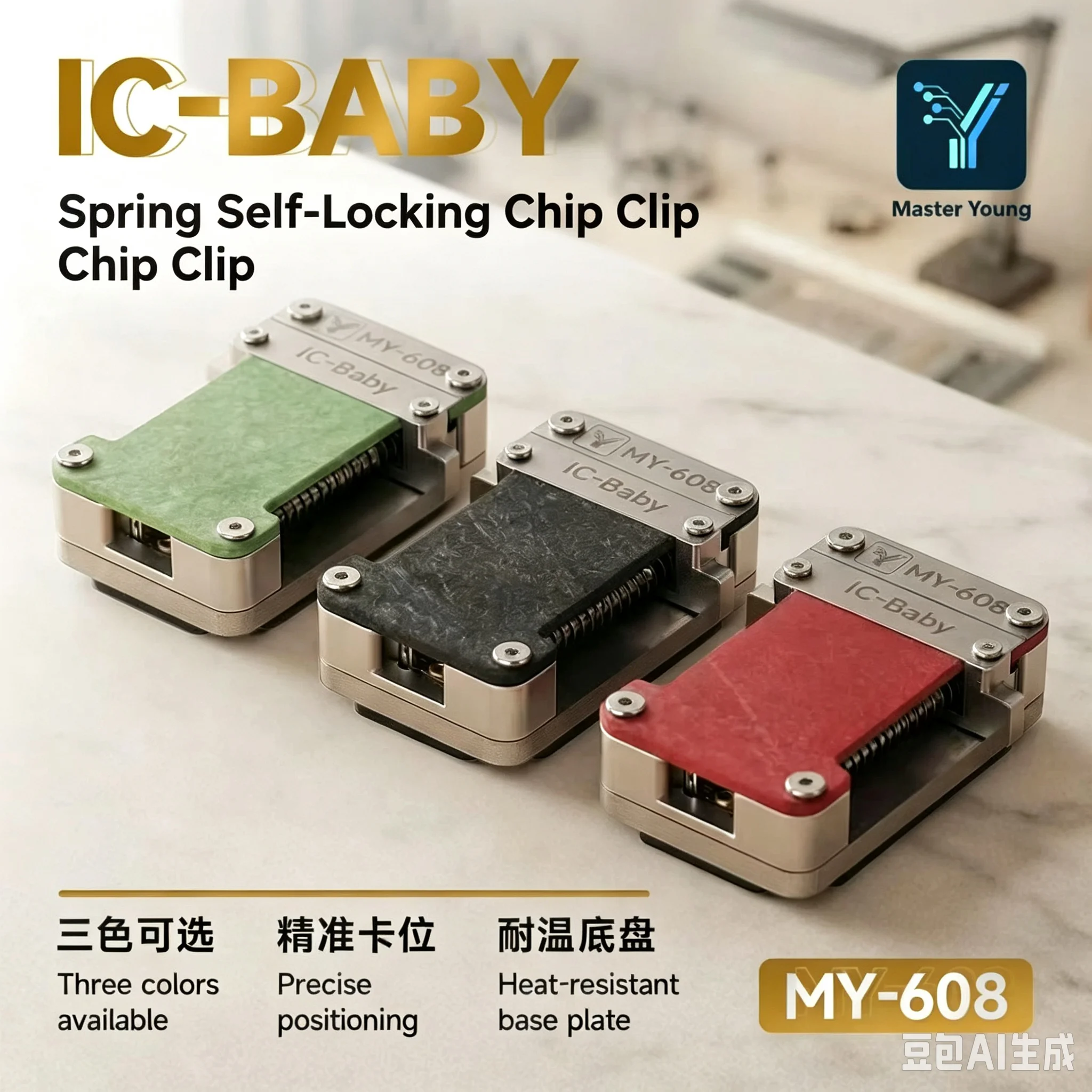 YCS M.Y 608IC Glue Removal Station with Adjustable Fixture (Suitable for CPU/BGA glue removal and mobile phone chip repair)
