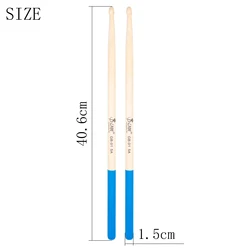 SLADE 1 Pair 5A Maple Drumsticks Professional Wooden Percussion Accessories 5 Colors Drum Mallets Musical Instrument Parts