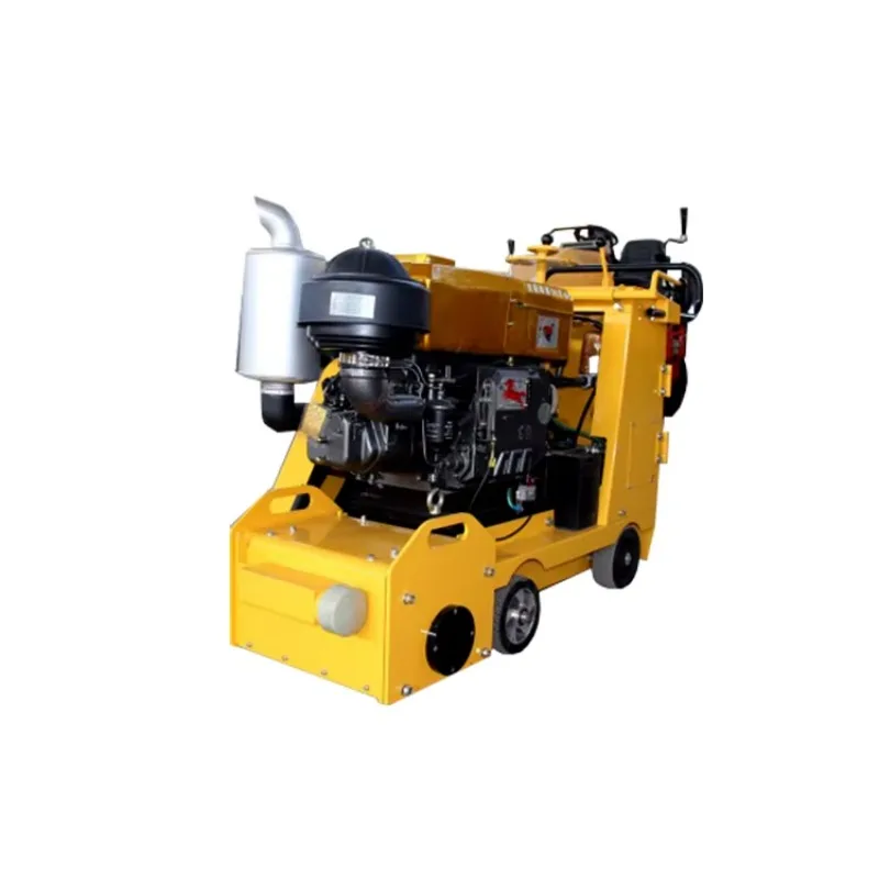 Auto Propelled Road Scarifier Stable Operation For Large Area Concrete Pavement Renovation Works