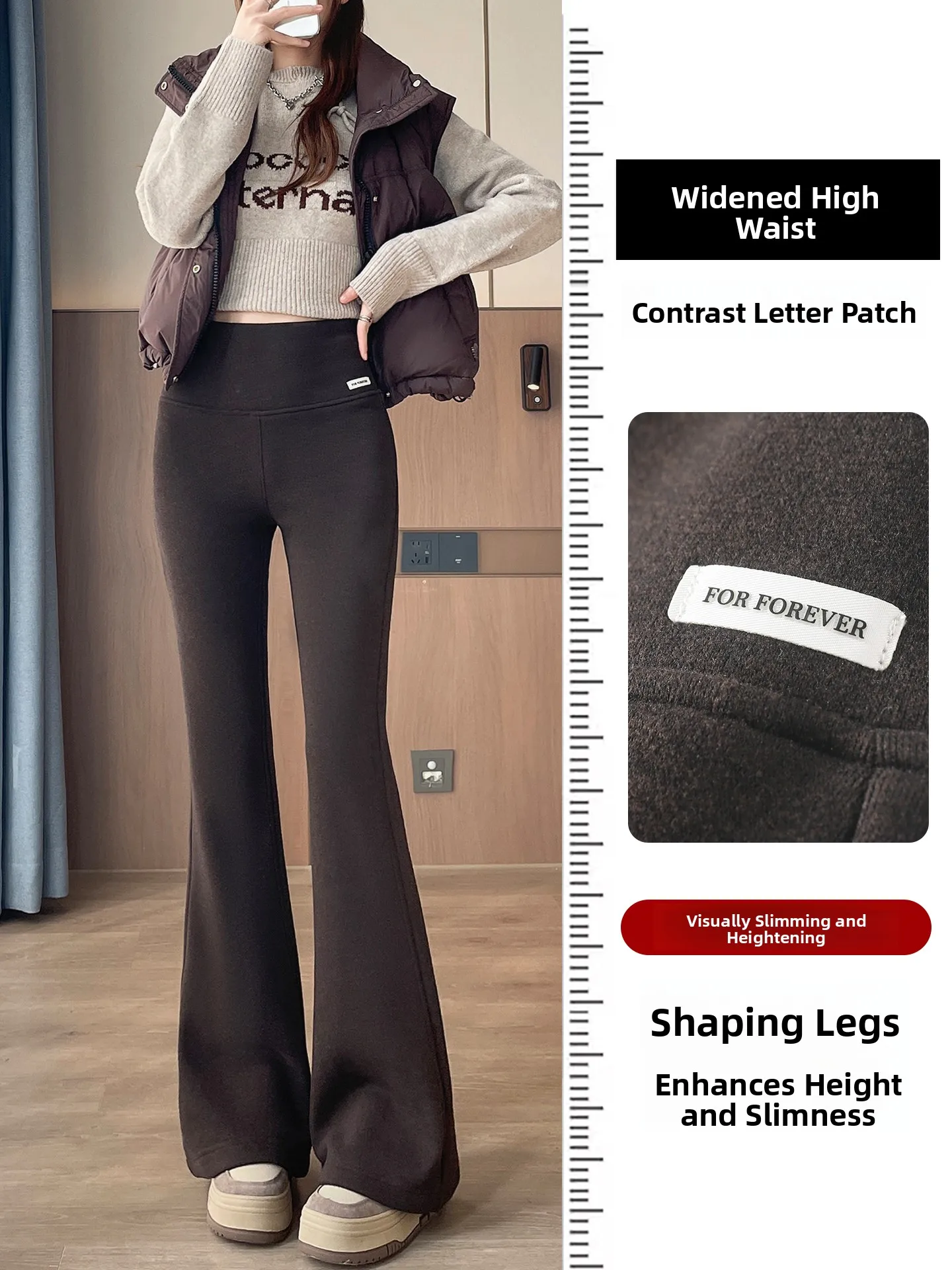 

Женские брюки для йоги с высокой талией на подкладке тофу, утягивающие эластичные длинные леггинсы, повседневные теплые леггинсы из смеси полиэстера