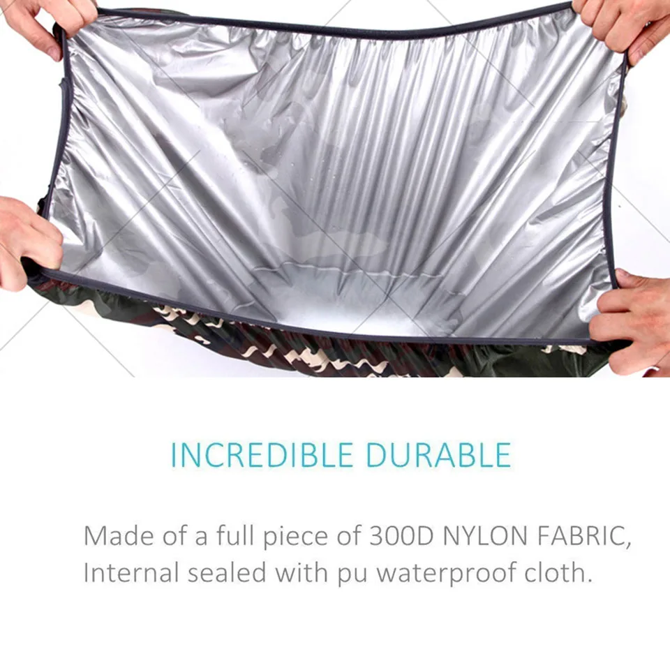 GOBYGO Reflective Rain Cover Backpack Waterproof Bag Dust Raincover Outdoor Camping Hiking Climbing Journey Hiking Sunscreen Bag