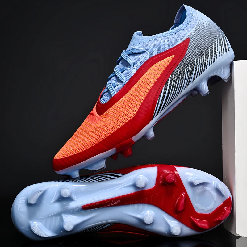 New Men Soccer Shoes Outdoor Sport Non-Slip Training Shoes Match Professional Football Boots Grass Sneakers Ultralight Unisex