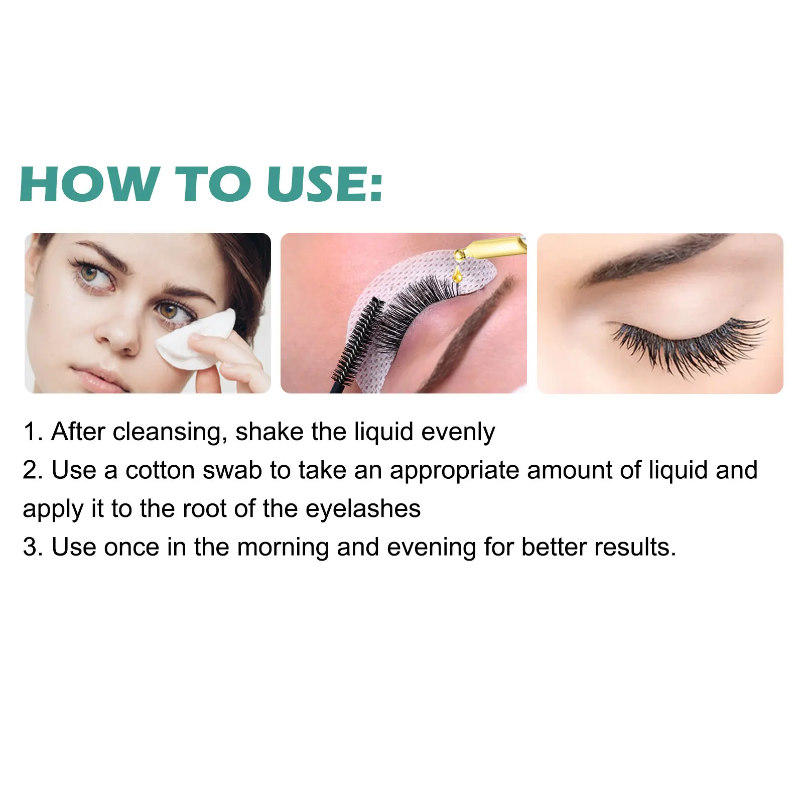 WestMonth Eyelash Nourishing Oil Natural Lengthening And Curling Volumizing Thick Mascara