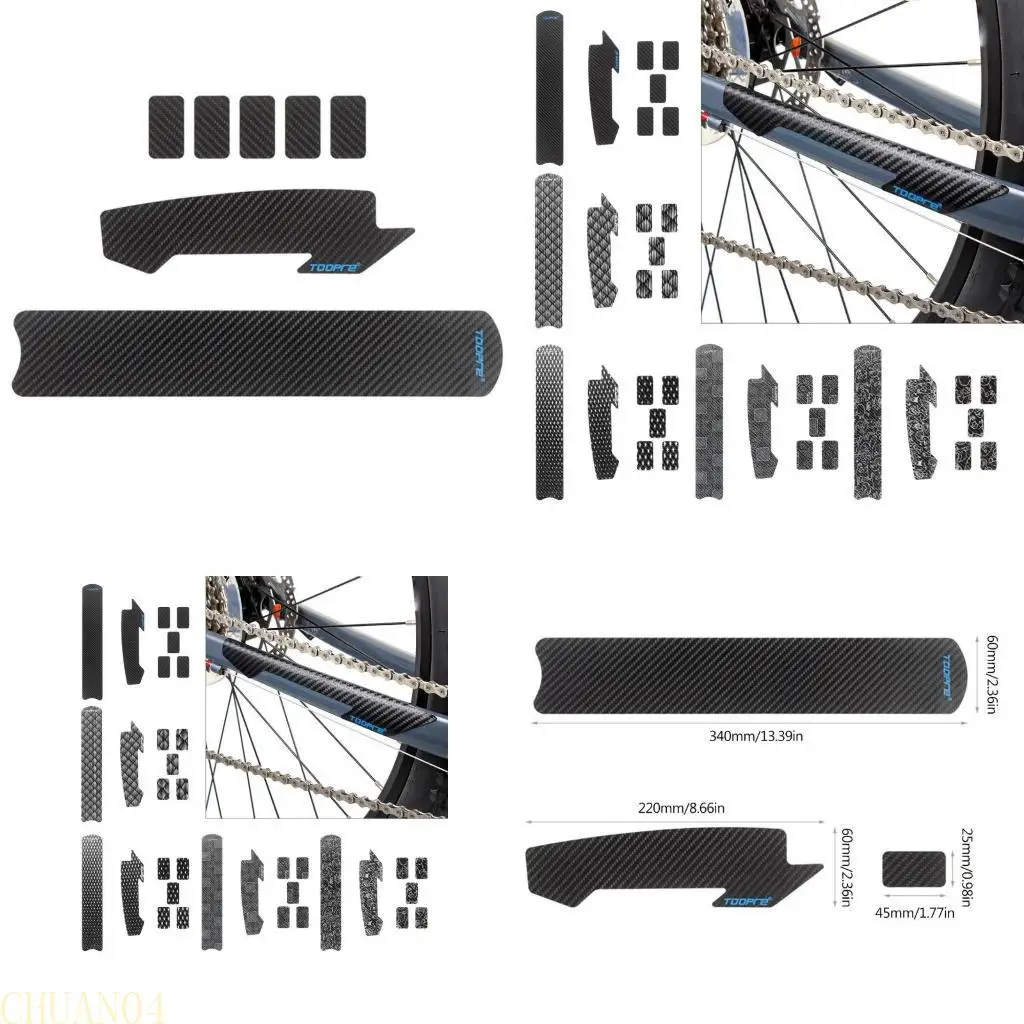 

A1A2 Road Bike Chain Guard Cover Bicycles защитные наклейки MTB Frame Protector для дорожного велосипеда MTB, горного велосипеда