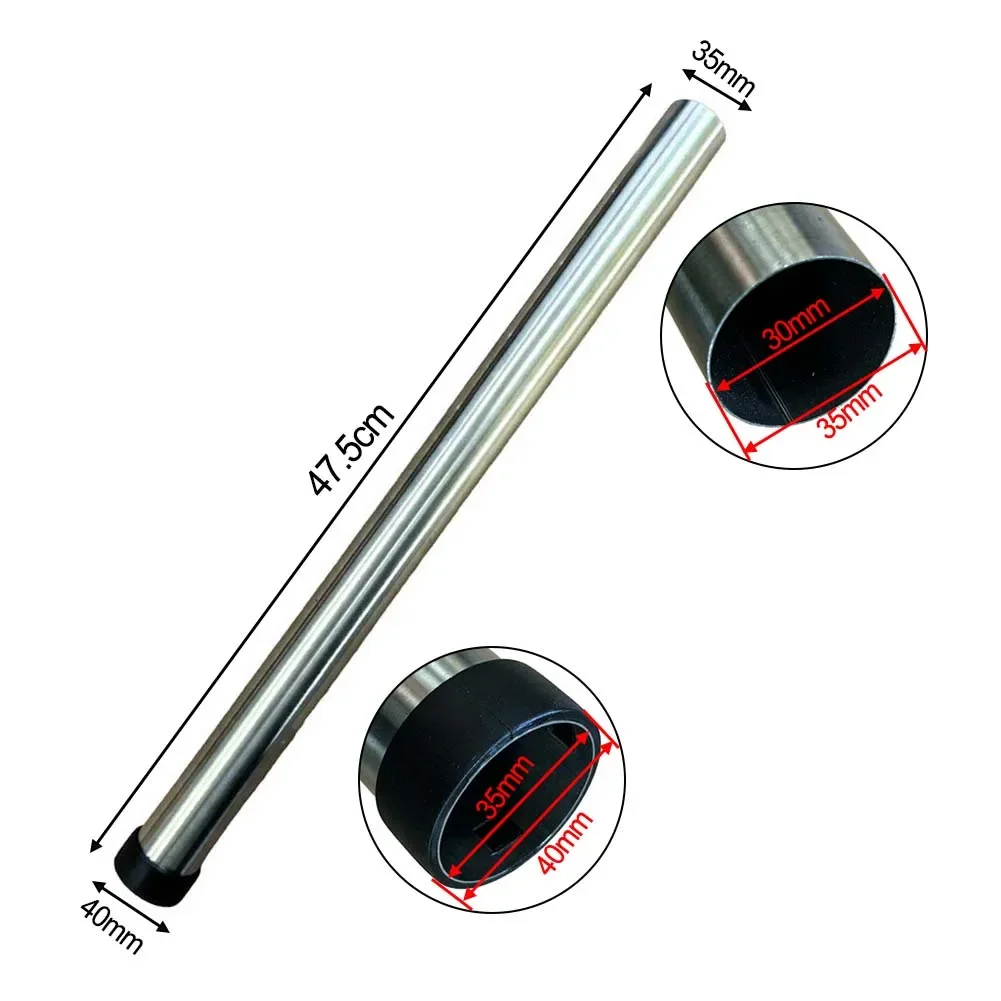 Cleaning Tasks 35mm Tube Vacuum Cleaner Extension Tube Robot Stainless Steel Material Easy Installation Process