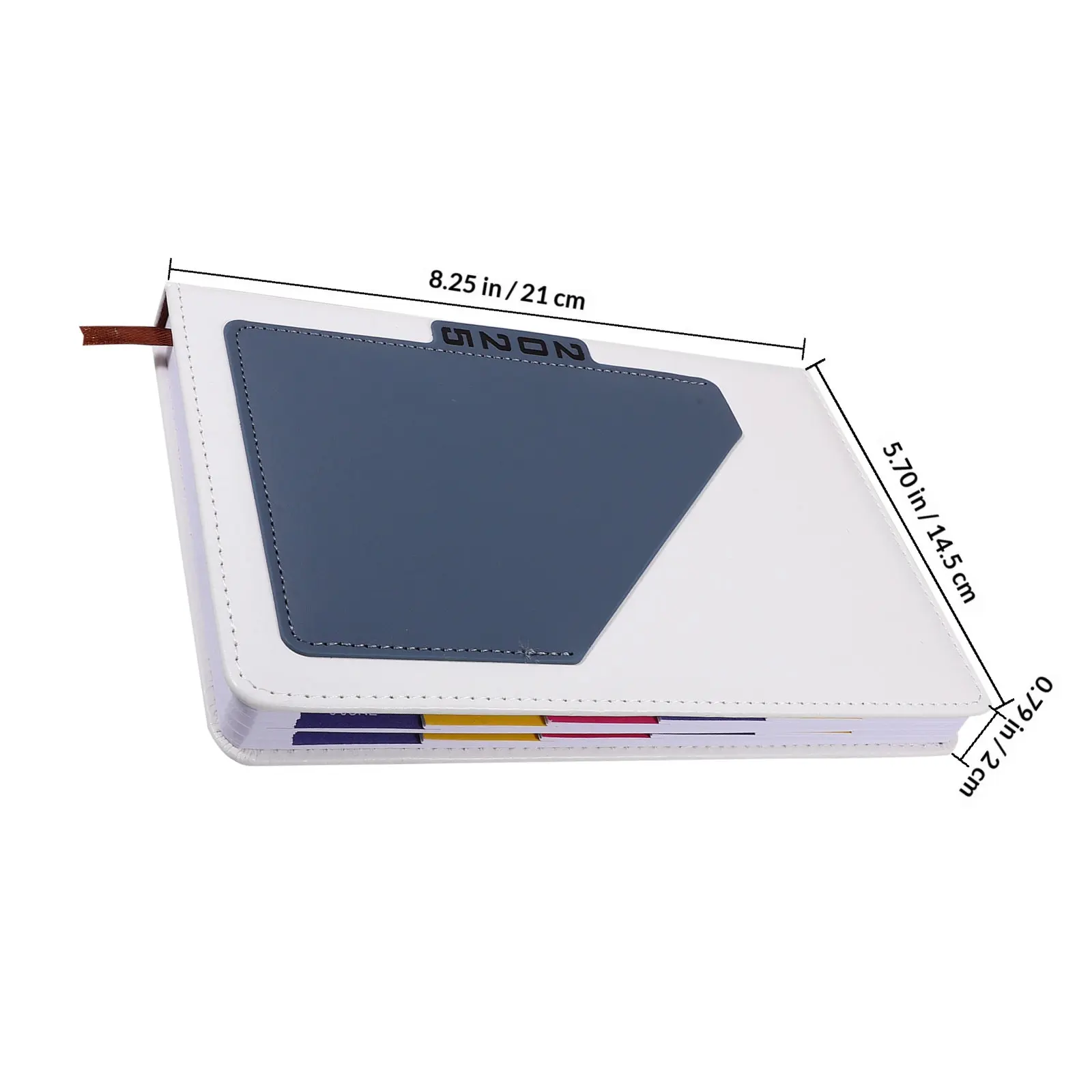 Planner Notebook Academic Planner 2025 Multi-Function Portable Organizer for Office Home Travel Time Management Daily Use