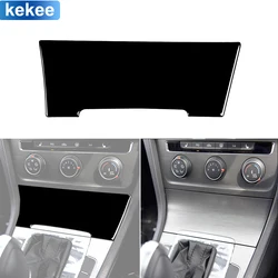 For Volkswagen Golf 7 GTI Mk7 2013 2014 2015 2016 2017 Cigarette Lighter Panel Cover Piano Black Sticker Car Interior Accessorie