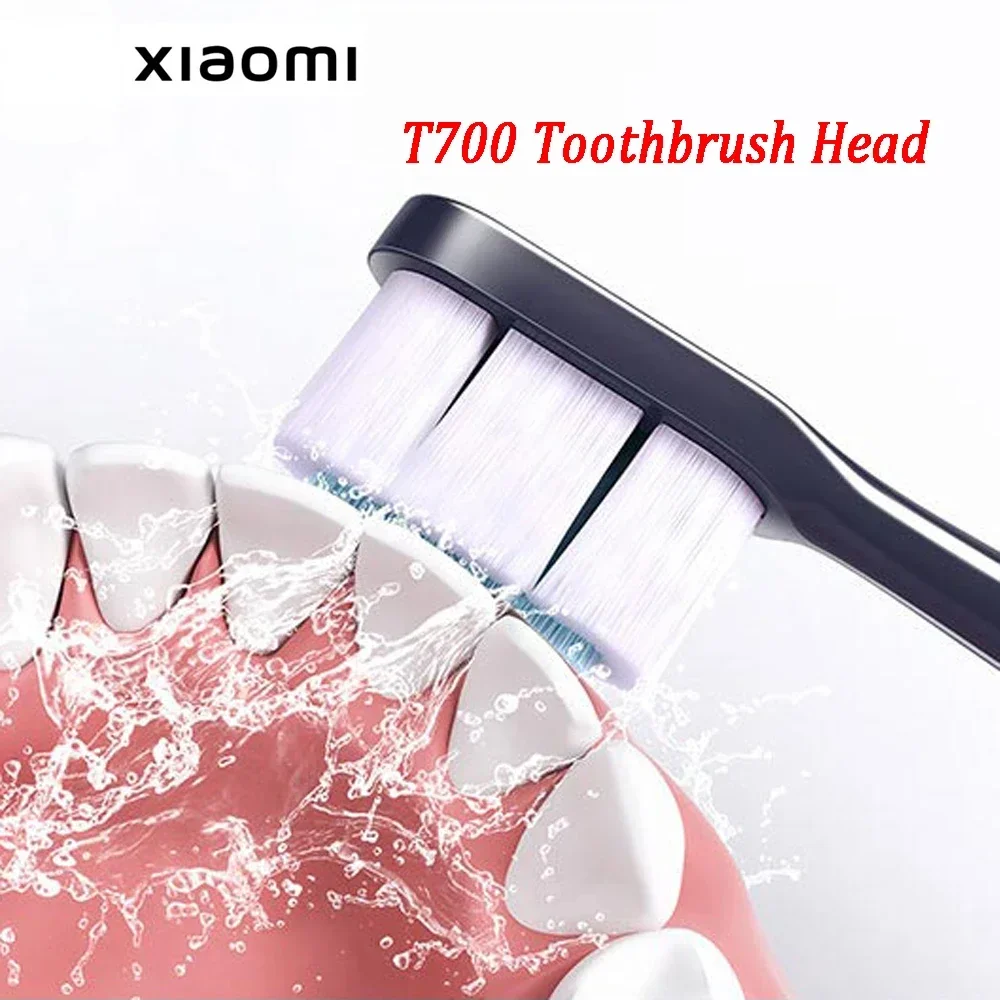 Original Mijia Toothbrush Head T700 2/4/6/8Pcs Sonic Electric Toothbrush Waterproof Soft Health Replacement Soft Bristles Mijia