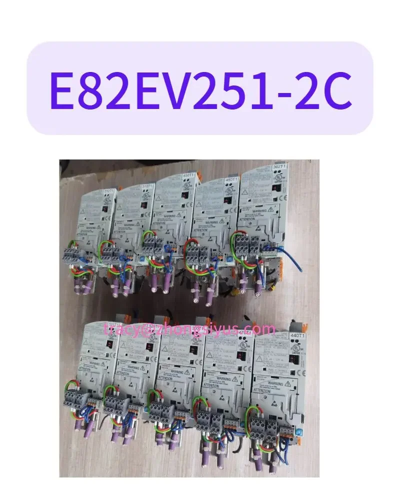 

Used inverter E82EV251-2C 0.25KW test OK