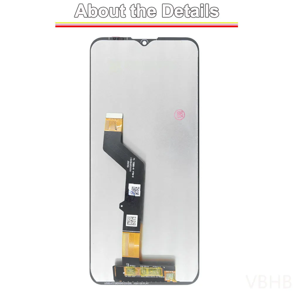 For Motorola Moto G9 Play LCD Display Touch Screen Digitizer Full Assembly Mobile Phone LCD Screen Replacement Repair Parts
