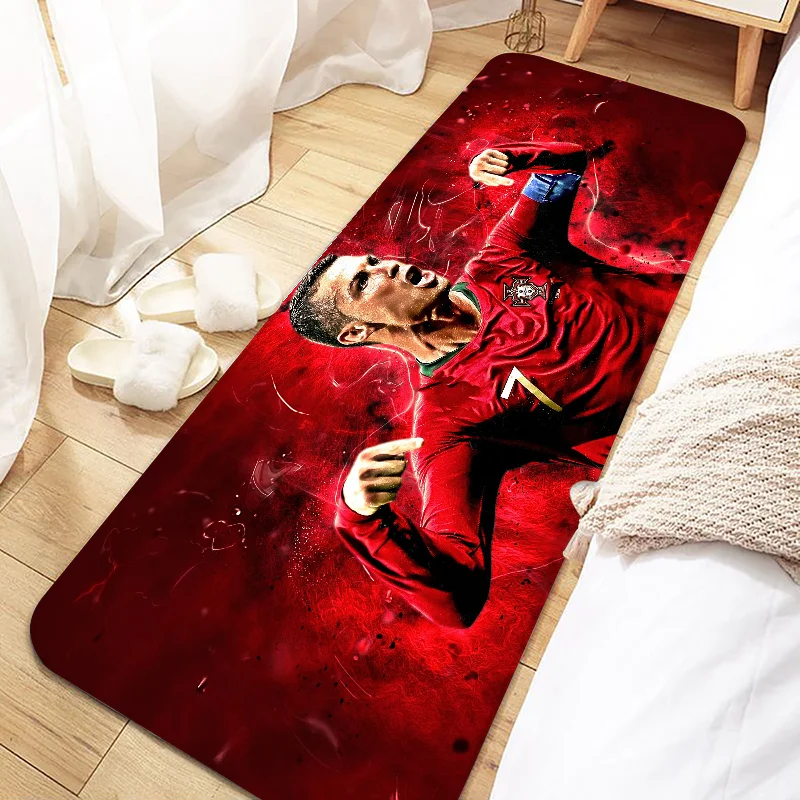 C-Cristiano R-Ronaldo CR7 Door Mat Entrance Non-slip Doormat Washable Kitchen Carpet Living Room Hallway Rugs Bathroom Door Mats