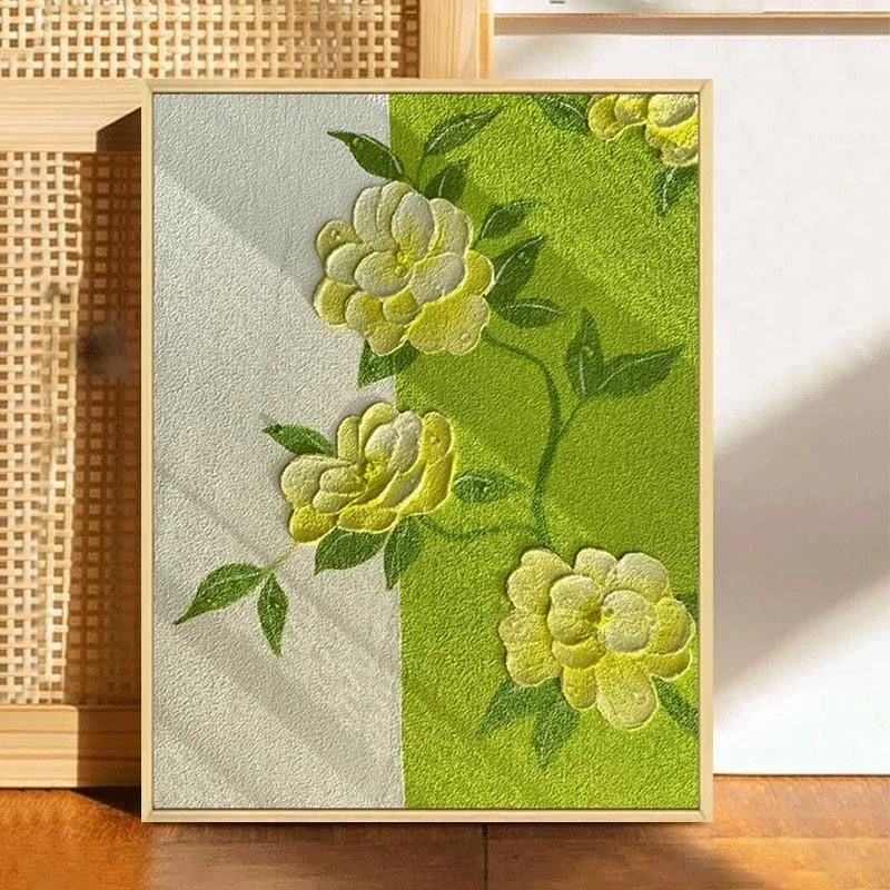 

H6005 Beautiful blooming canvas art.