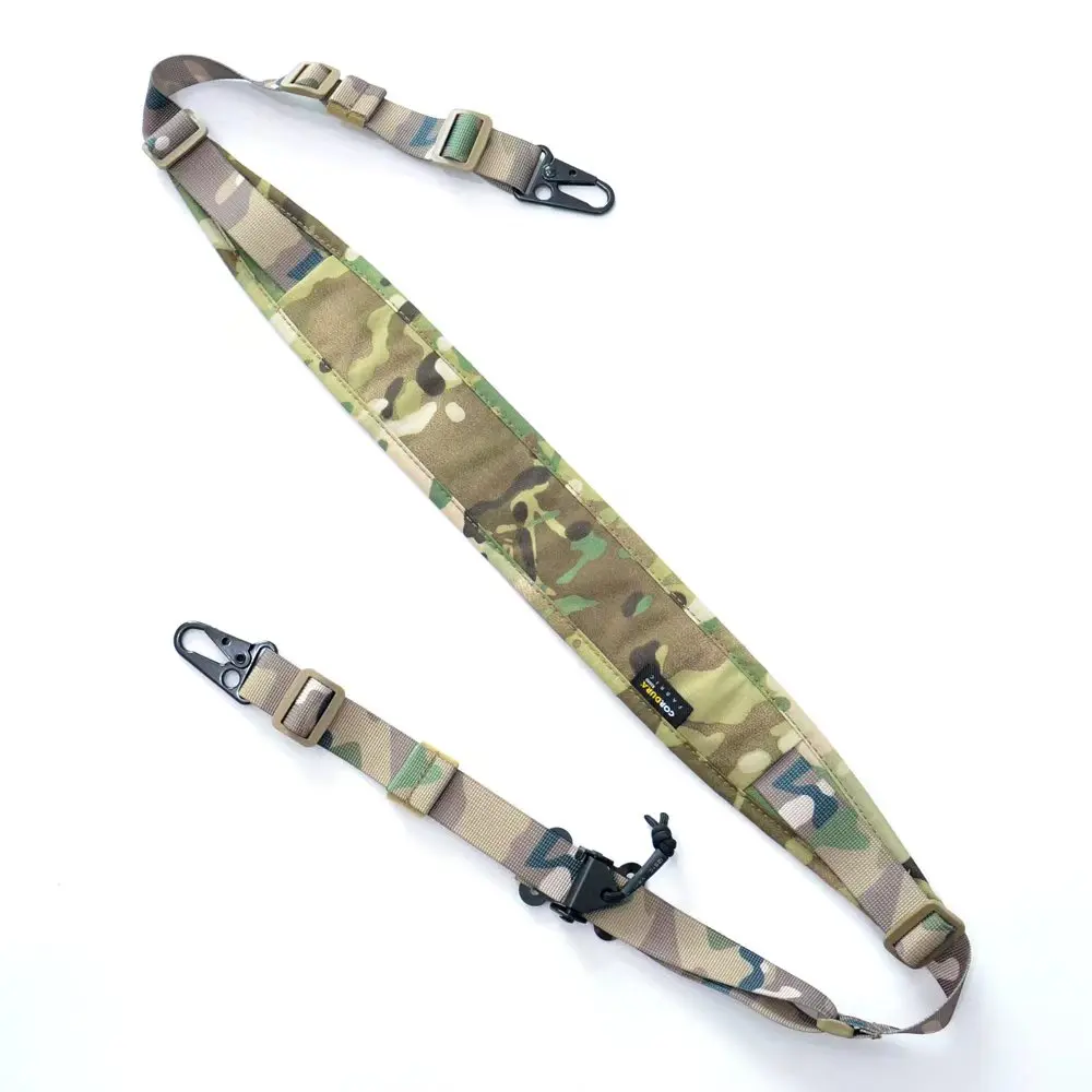 2 Point Rifle Sling Cordura 500D Multicam Ranger Green Gun Sling Combat Shooting Rifle Strap Weapon Hunting Accessories