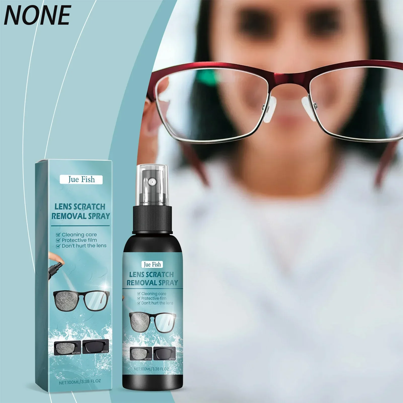 Solución limpiadora de gafas. Solución limpiadora de gafas. Agua. Se puede usar en lentes oftálmicas de todas las edades. Limpiador en aerosol especial.