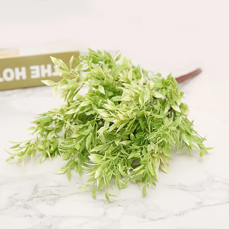 

Simulated Green Plants Chili Grass Home Decor Living Room Flower Arrangement Props Garden Decoration Background Wall Materials