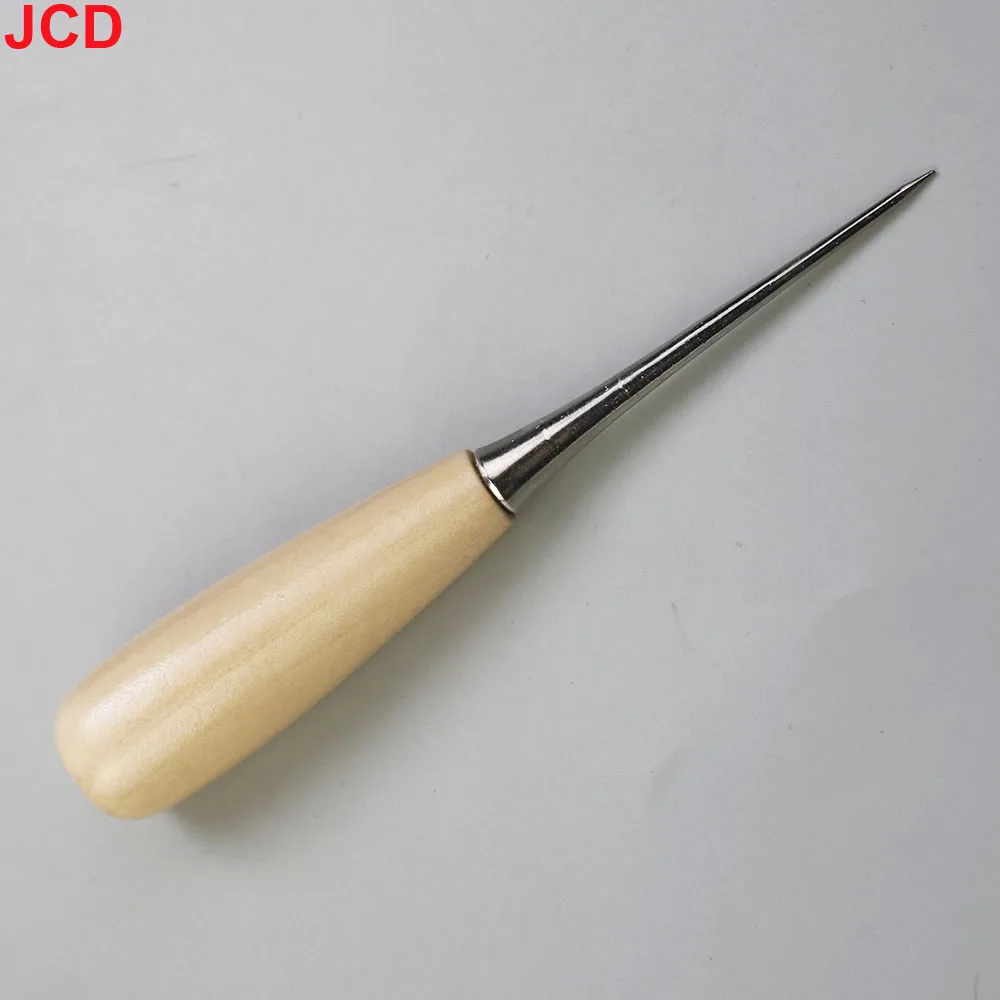 2pcs Thousand Pieces Of Awl With Solid Wood Handle DIY Sewing Accessories, Use Awl To Poke And Poke Tools, Punch And Drill Holes