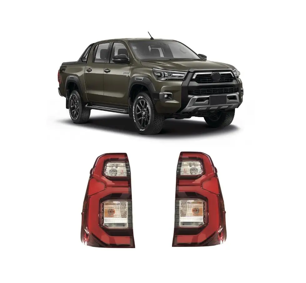 

Hot Sale Tail Light Car Accessories New Items Led Taillight for Hilux REVO 2016-2021customcustom