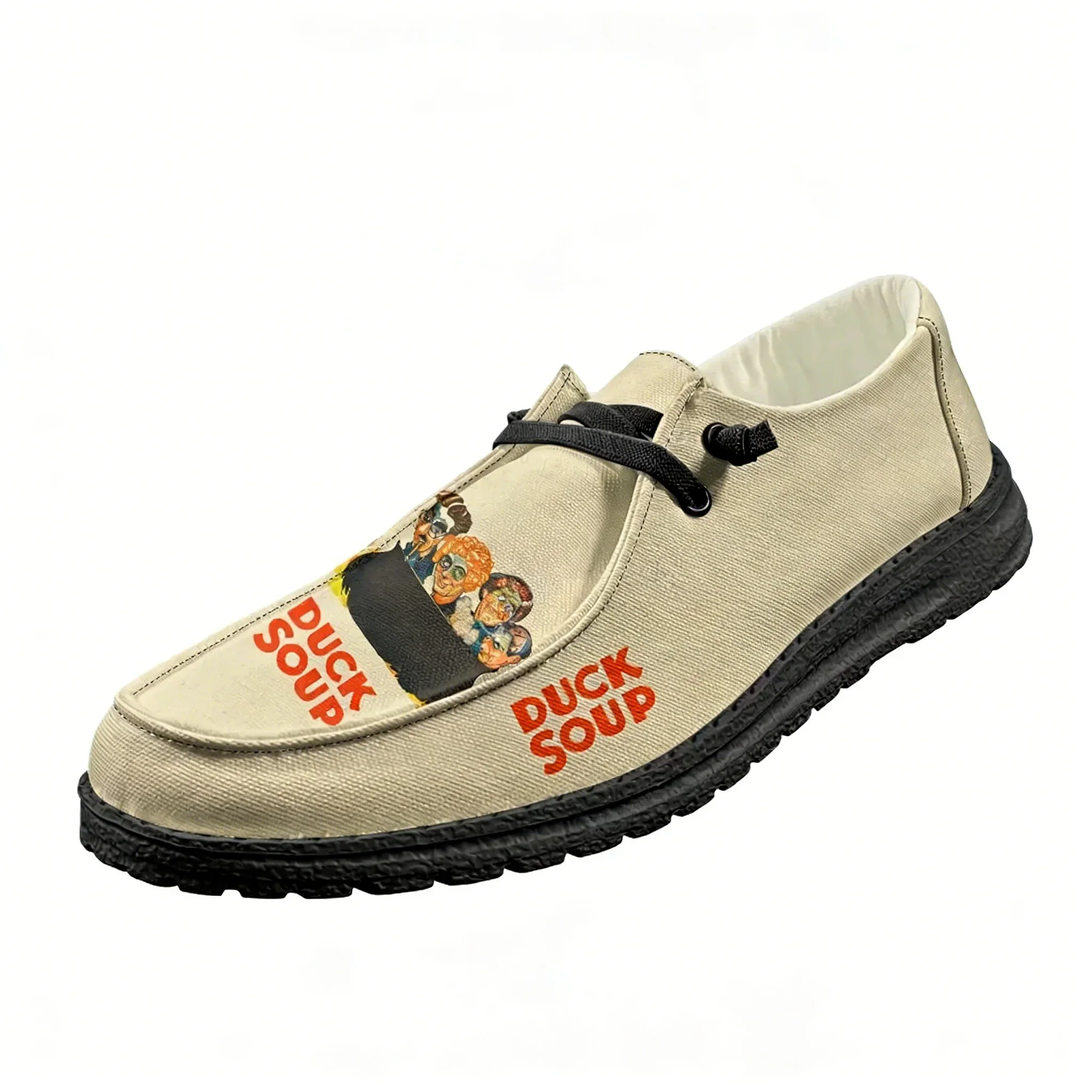 Duck Soup Casual Shoes Mens Womens Flat Footwear Indoor Outdoor Lightweight Shoes Fashion Popular Patterns Customized Shoes