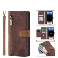 Anti-Theft Brush Leather Case For Xiaomi Mi Poco X6 M6 X5 F5 X4 M4 Pro M3 X3 NFC F4 F3 GT F2 M5S Pro Business Flip Wallet Cover