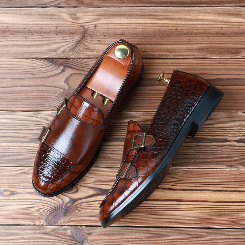 Fashion Pointed Toe Dress Shoes Men Loafers Patent Leather Oxford Shoes for Men Formal Mariage Wedding Shoes zapatos Hombre